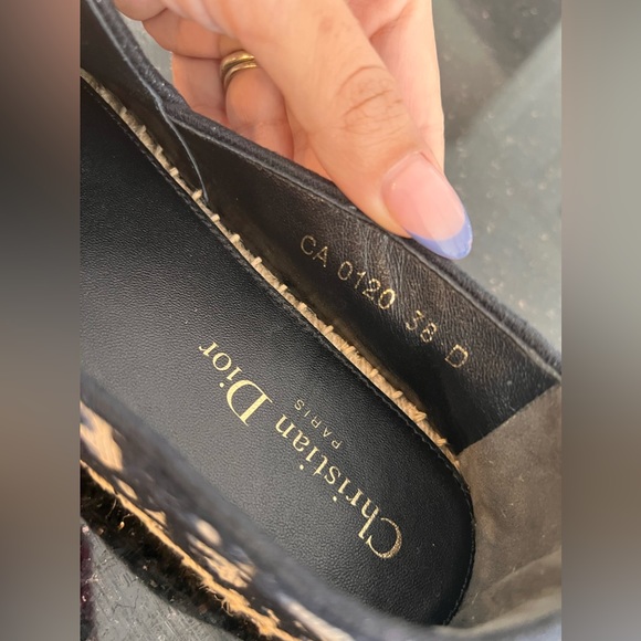 SOLD Dior Espadrilles size 7.5, excellent used condition - Picture 4 of 7
